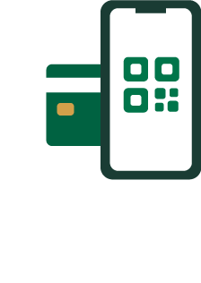 Scan and pay icon